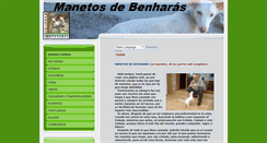Desktop Screenshot of manetosdebenharas.com